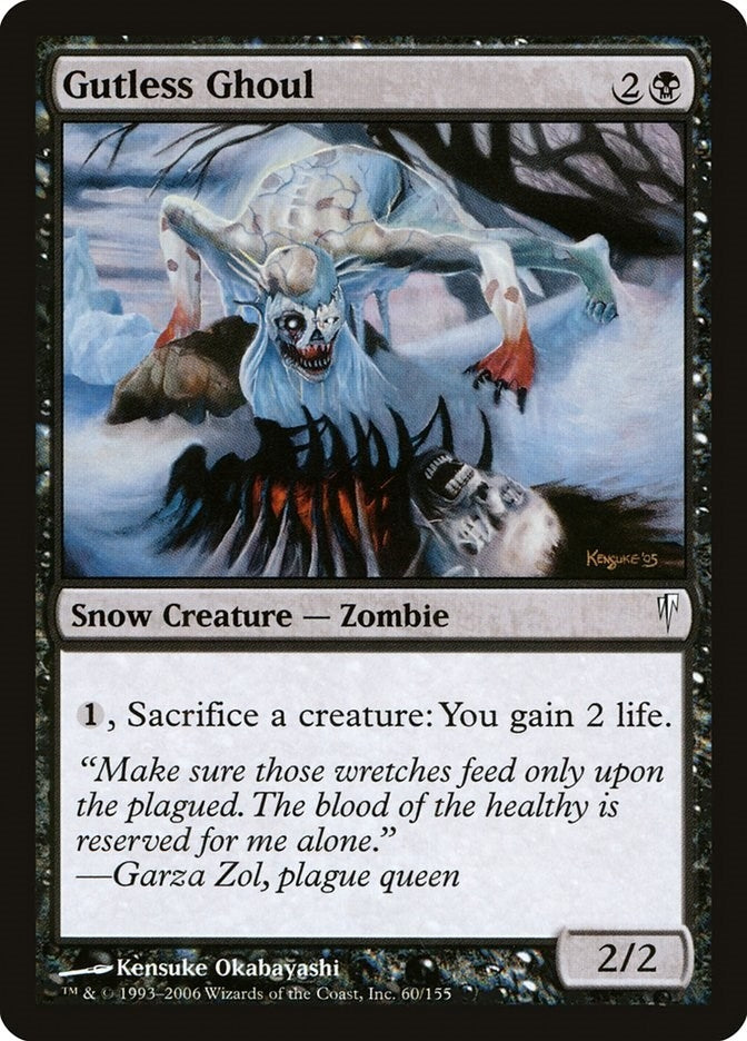 Image for Gutless Ghoul (60) (CSP) - Magic: The Gathering