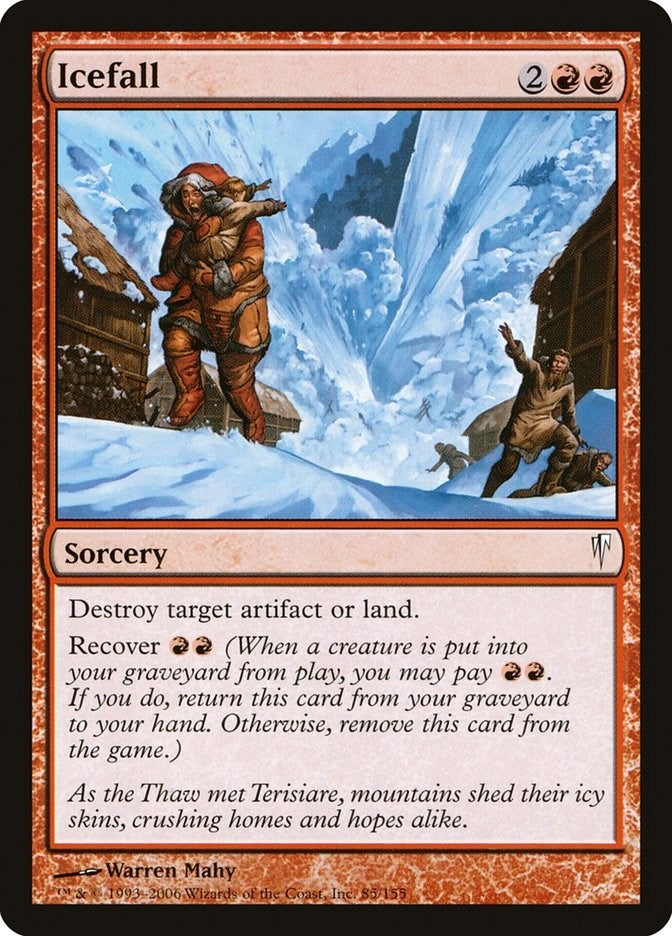 Image for Icefall (85) (CSP) - Magic: The Gathering