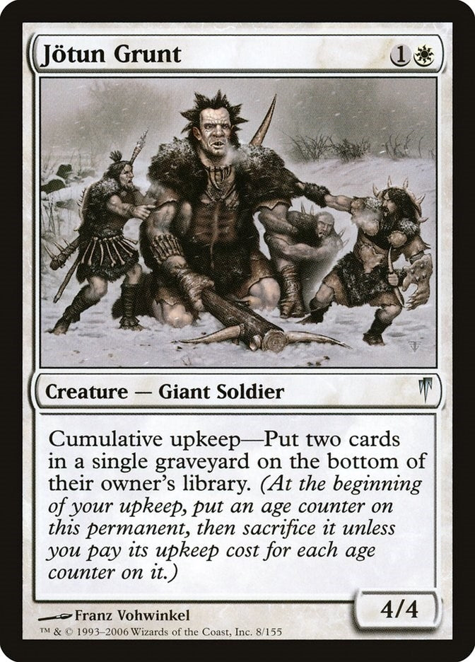 Image for Jotun Grunt (8) (CSP) - Magic: The Gathering