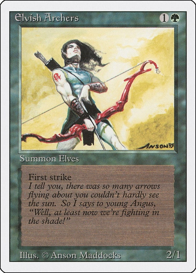 Image for Elvish Archers (3ED) - Magic: The Gathering