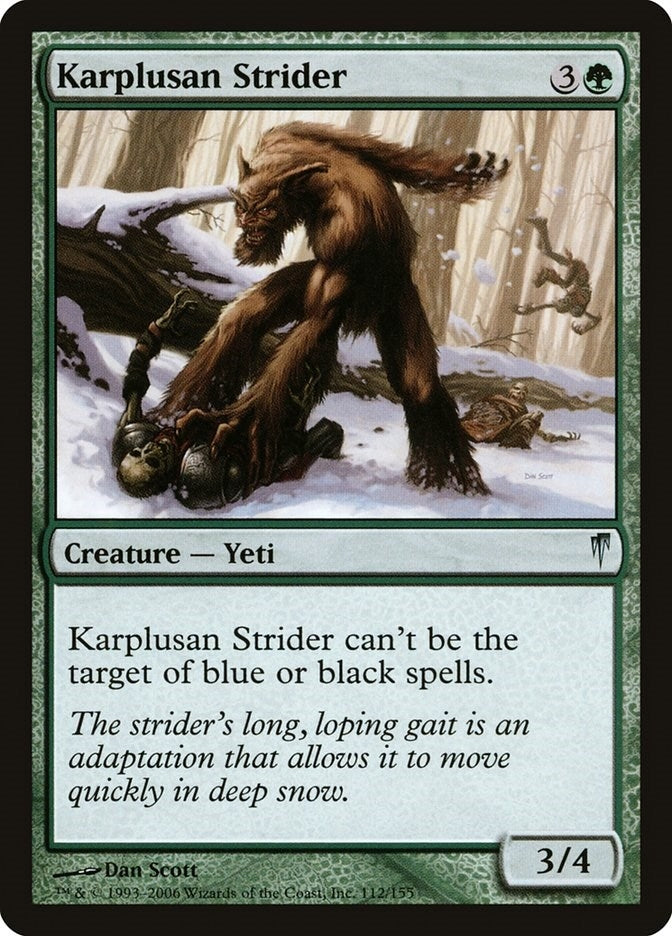 Image for Karplusan Strider (112) (CSP) - Magic: The Gathering