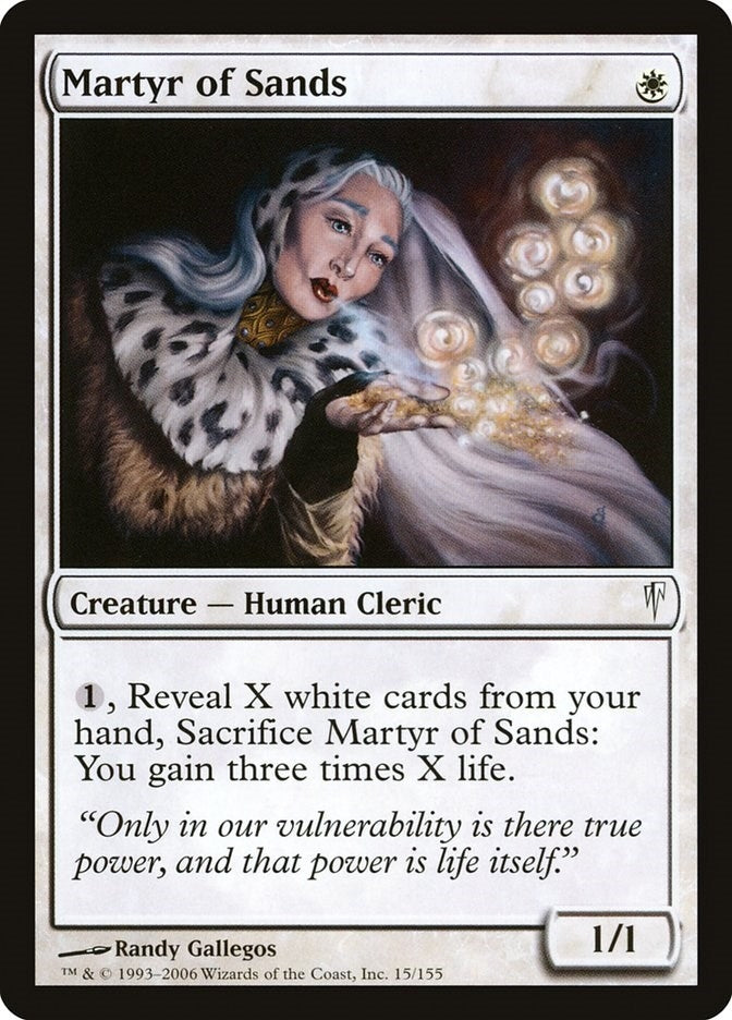 Image for Martyr of Sands (15) (CSP) - Magic: The Gathering