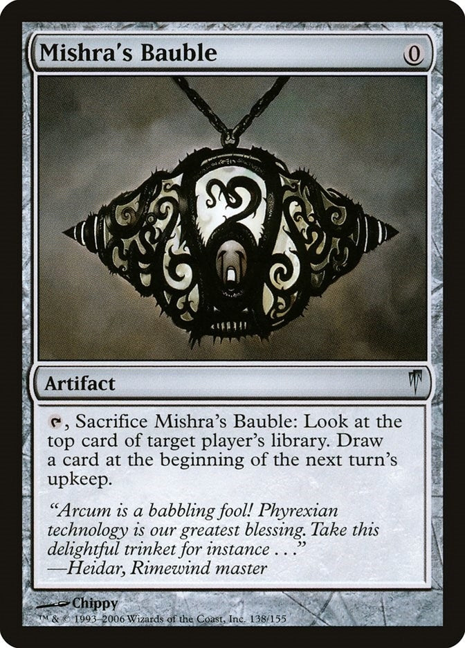 Image for Mishra's Bauble (138) (CSP) - Magic: The Gathering