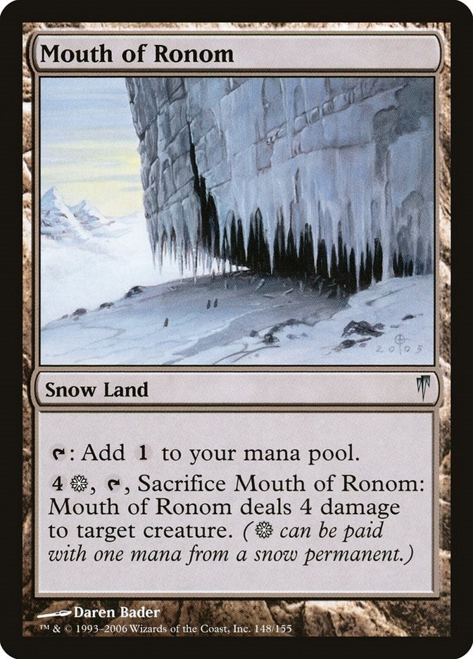 Image for Mouth of Ronom (148) (CSP) - Magic: The Gathering
