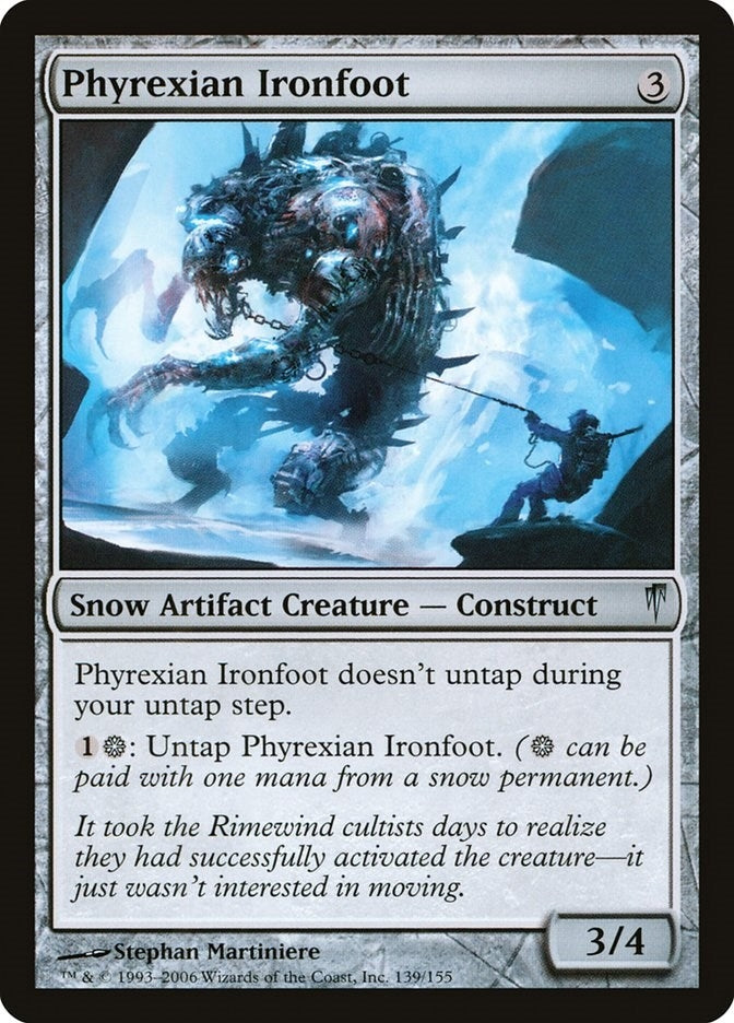 Image for Phyrexian Ironfoot (139) (CSP) - Magic: The Gathering
