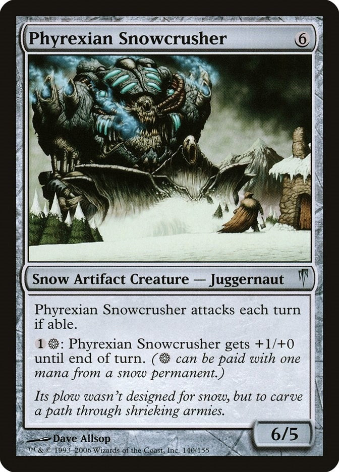 Image for Phyrexian Snowcrusher (140) (CSP) - Magic: The Gathering