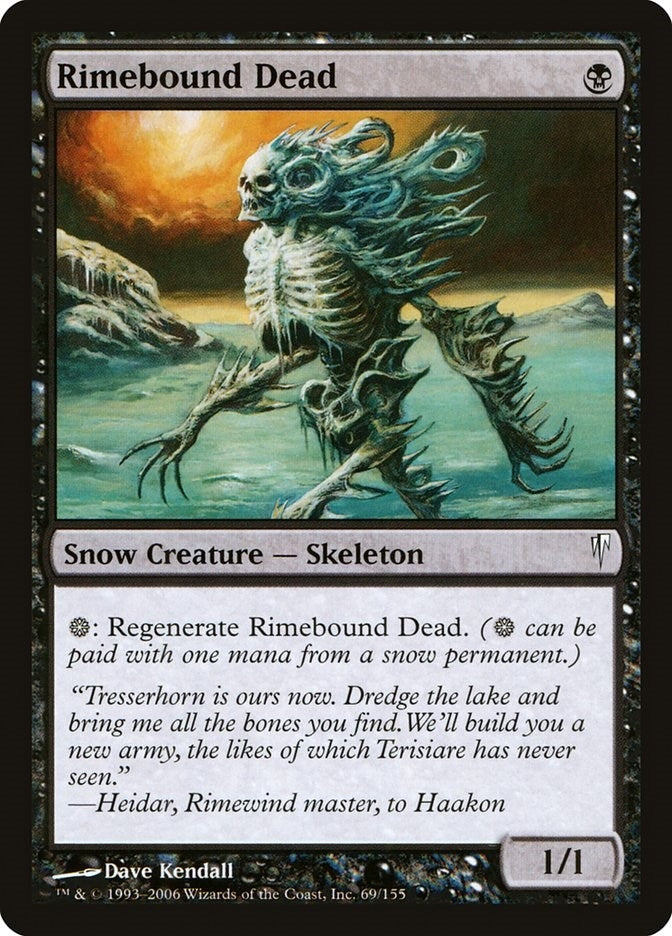 Image for Rimebound Dead (69) (CSP) - Magic: The Gathering