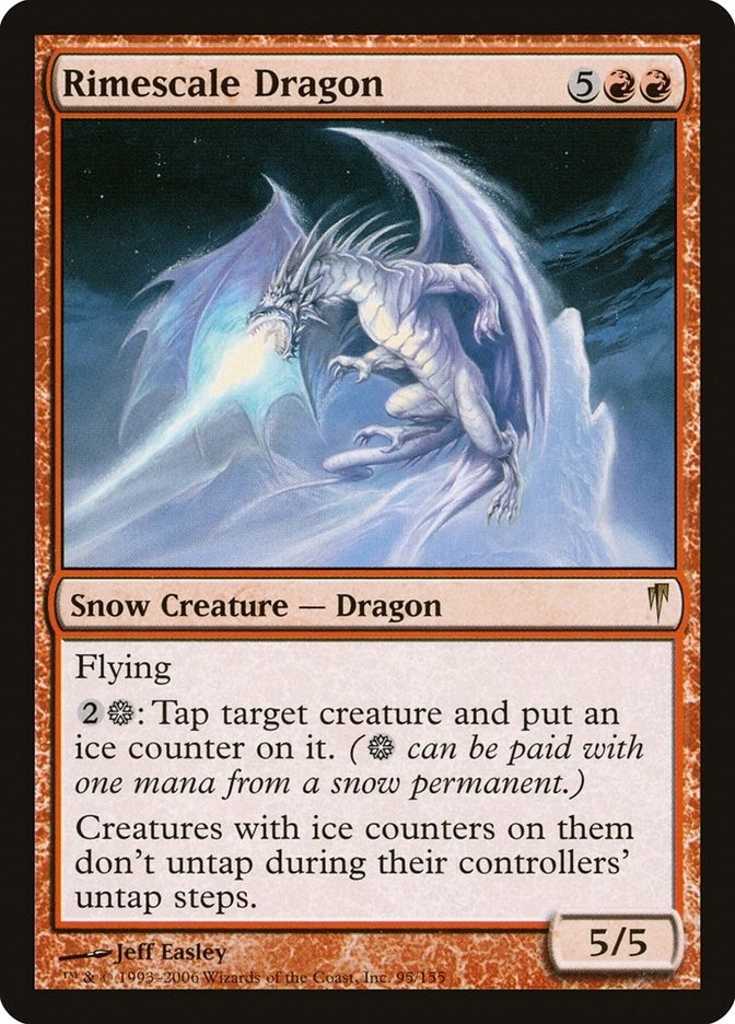 Image for Rimescale Dragon (95) (CSP) - Magic: The Gathering
