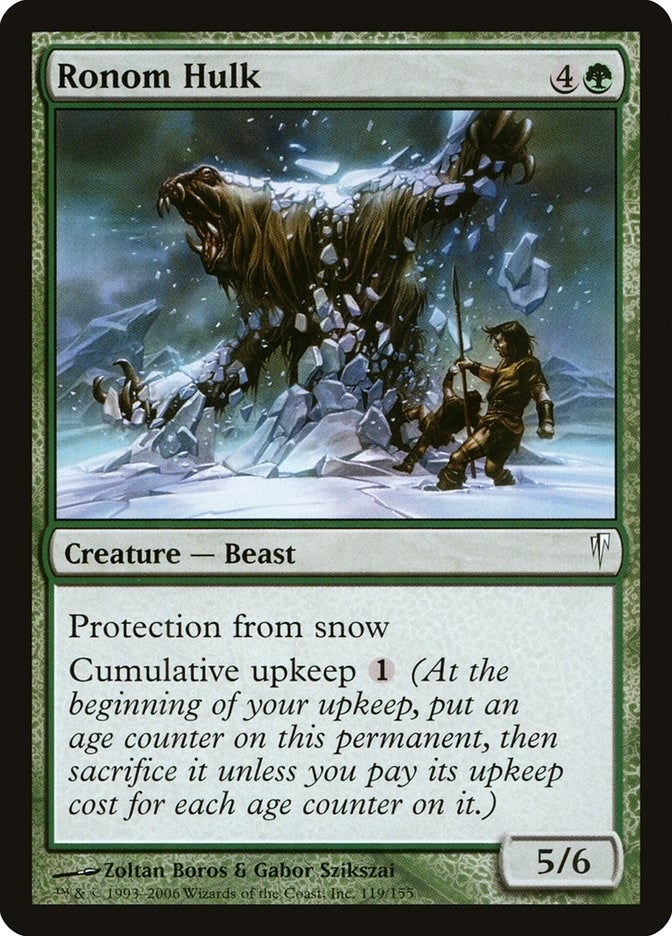 Image for Ronom Hulk (119) (CSP) - Magic: The Gathering