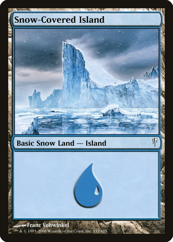 Image for Snow-Covered Island (152) (CSP) - Magic: The Gathering