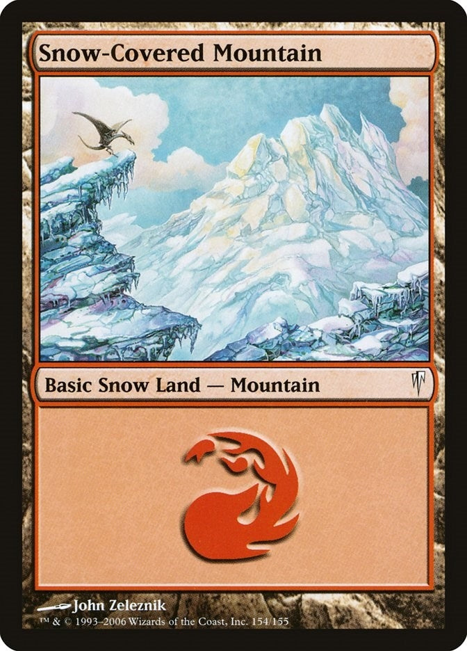 Image for Snow-Covered Mountain (154) (CSP) - Magic: The Gathering
