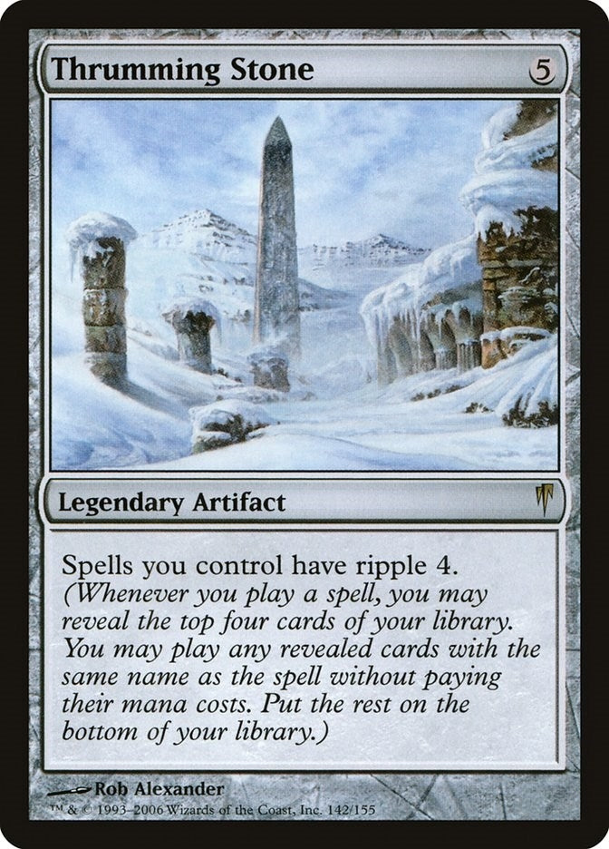 Image for Thrumming Stone (142) (CSP) - Magic: The Gathering