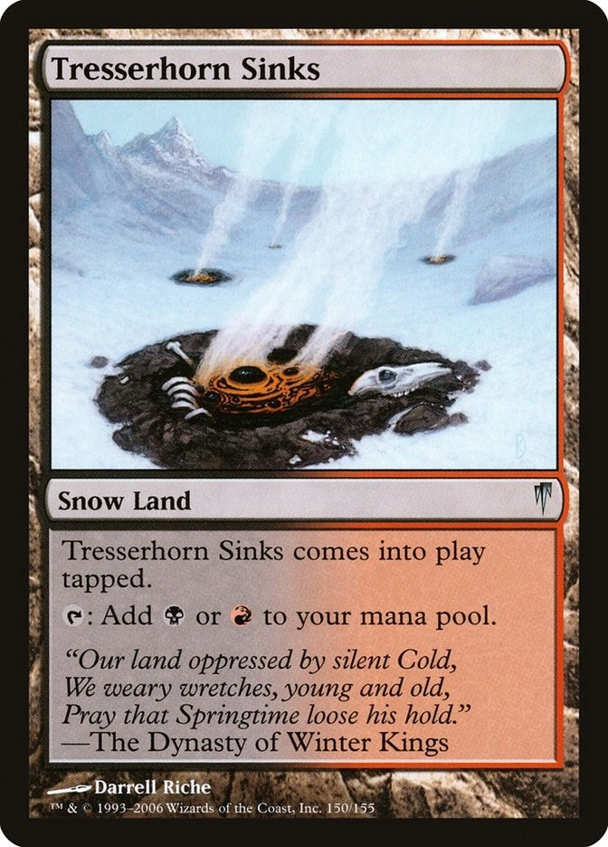 Image for Tresserhorn Sinks (150) (CSP) - Magic: The Gathering