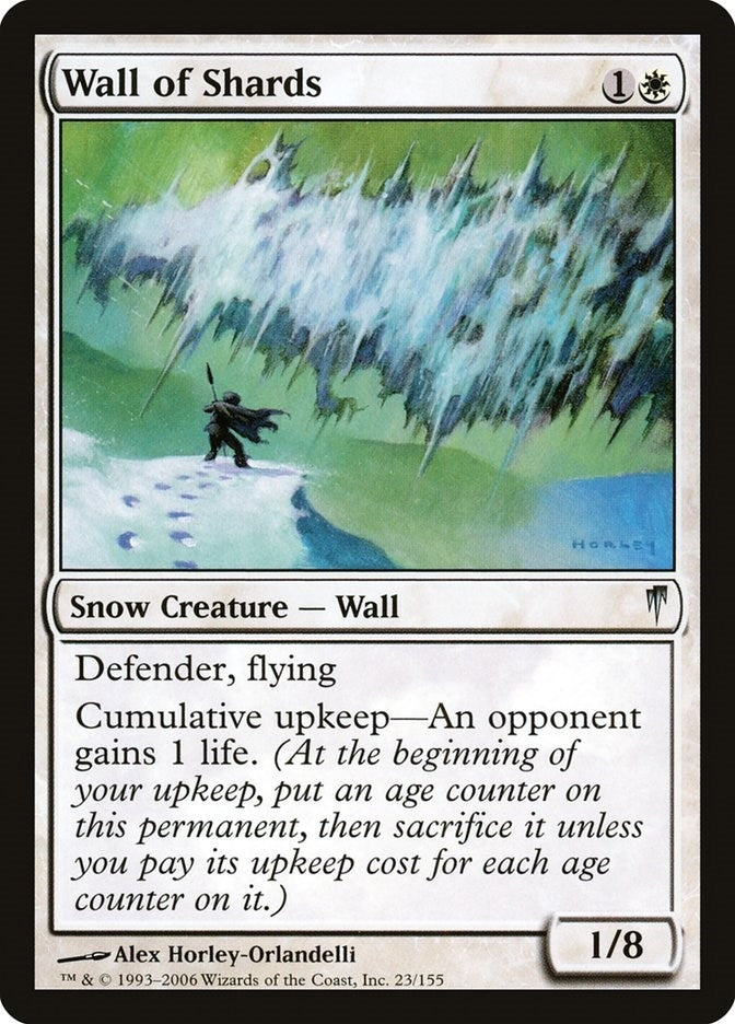 Image for Wall of Shards (23) (CSP) - Magic: The Gathering