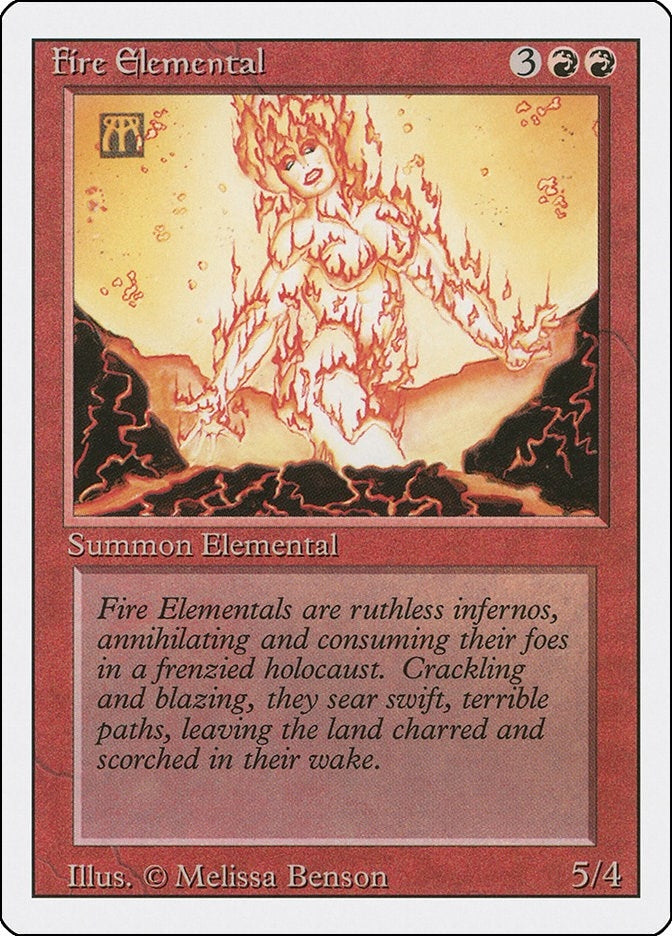 Image for Fire Elemental (3ED) - Magic: The Gathering