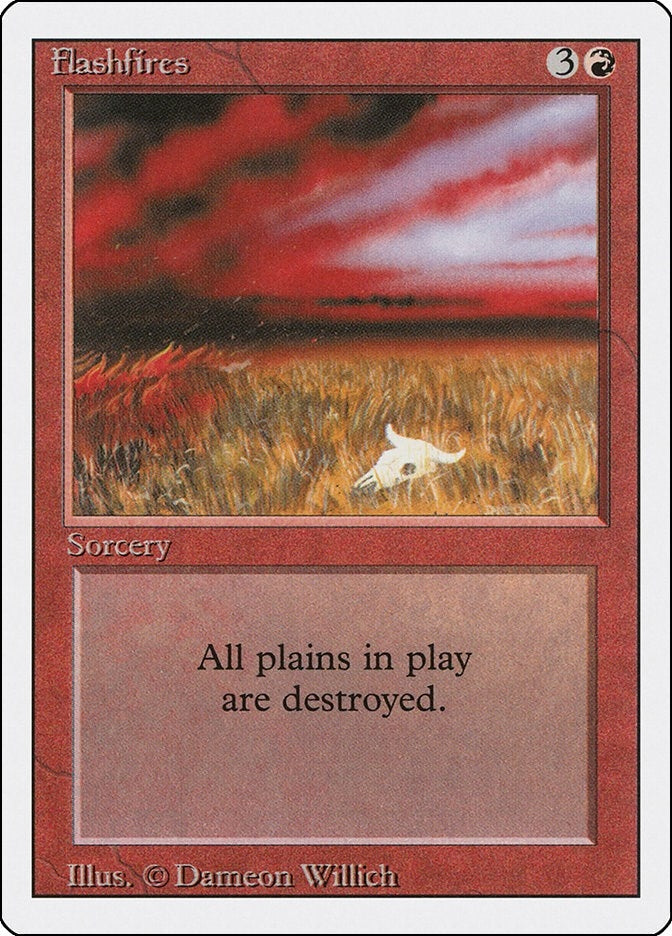 Image for Flashfires (3ED) - Magic: The Gathering