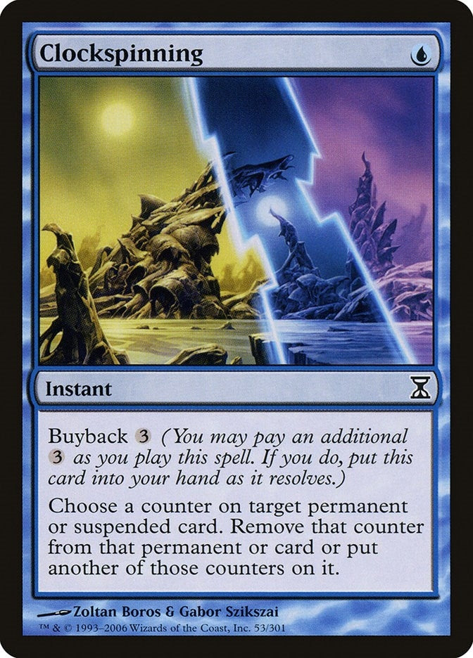 Image for Clockspinning (53) (TSP) - Magic: The Gathering
