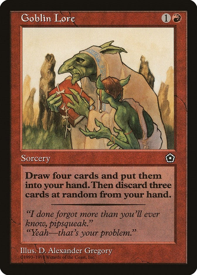 Image for Goblin Lore (P02) - Magic: The Gathering