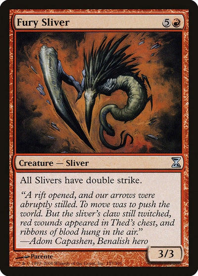 Fury Sliver (157) (TSP)