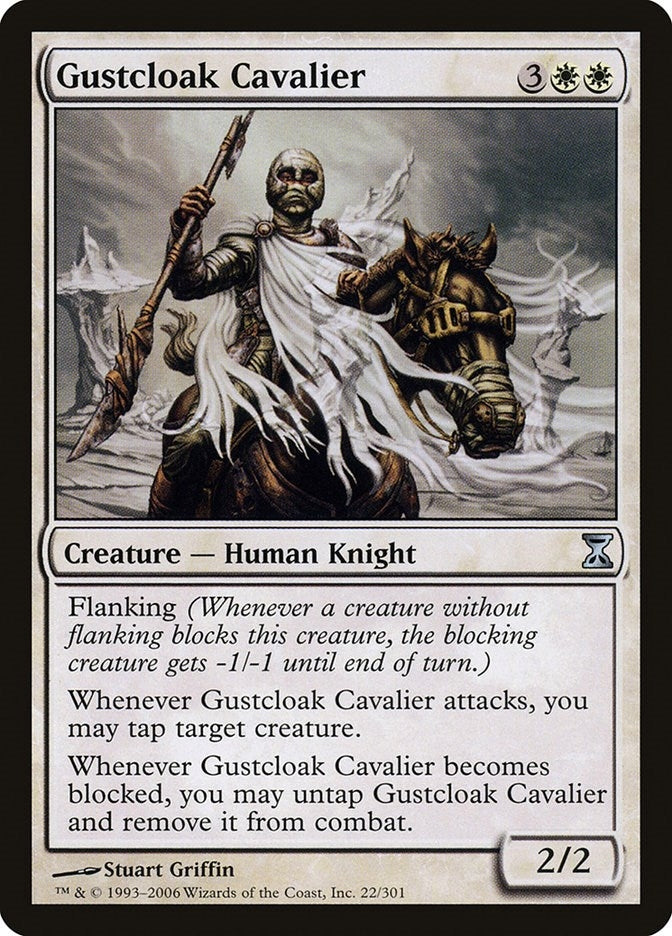 Image for Gustcloak Cavalier (22) (TSP) - Magic: The Gathering