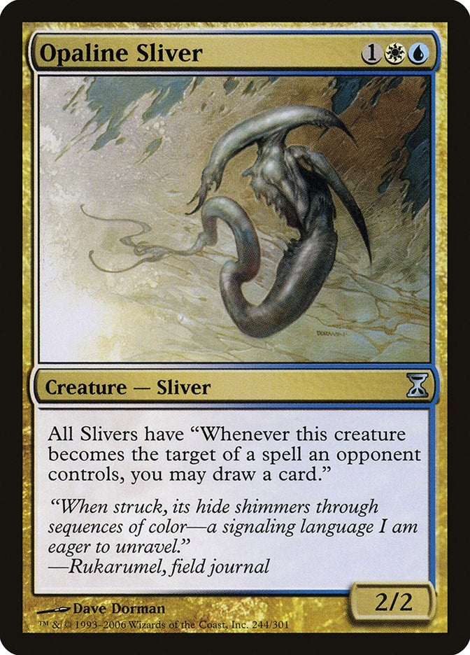 Image for Opaline Sliver (244) (TSP) - Magic: The Gathering
