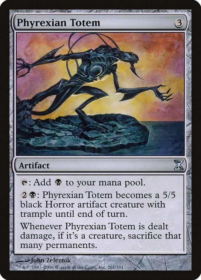 Image for Phyrexian Totem (261) (TSP) - Magic: The Gathering