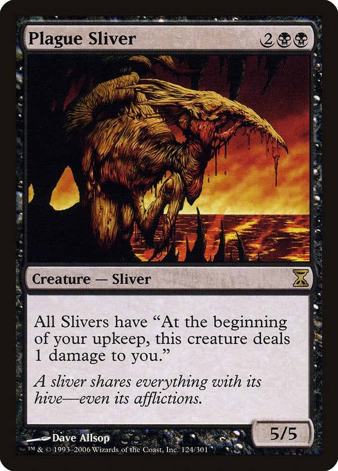 Image for Plague Sliver (124) (TSP) - Magic: The Gathering