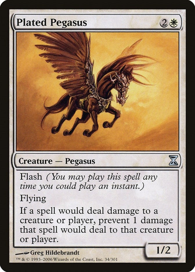 Image for Plated Pegasus (34) (TSP) - Magic: The Gathering