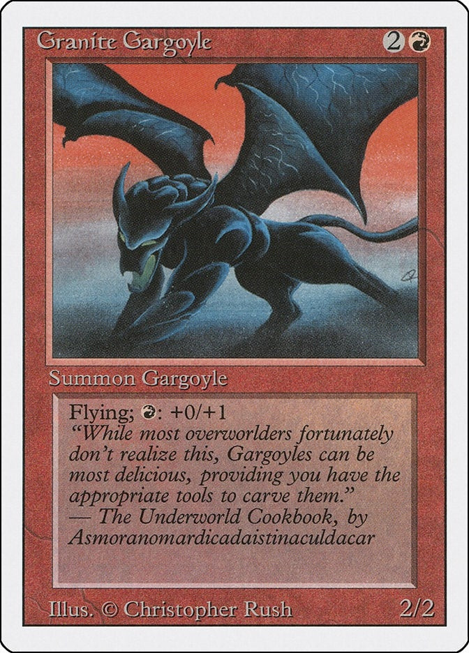 Image for Granite Gargoyle (3ED) - Magic: The Gathering
