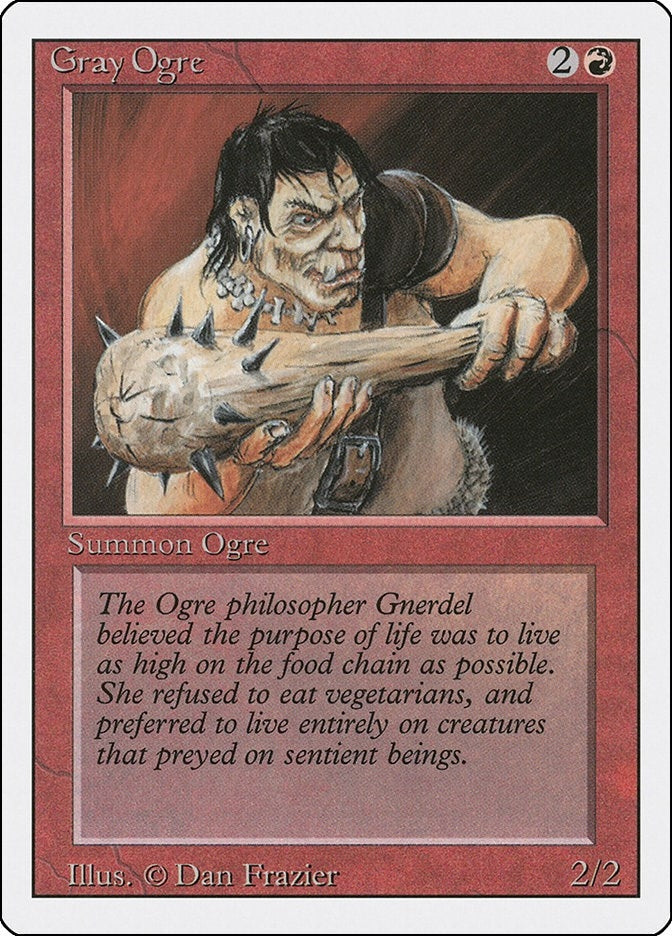 Image for Gray Ogre (3ED) - Magic: The Gathering
