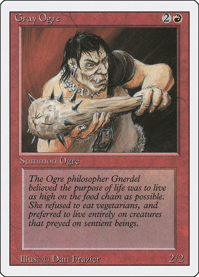 Gray Ogre (3ED)
