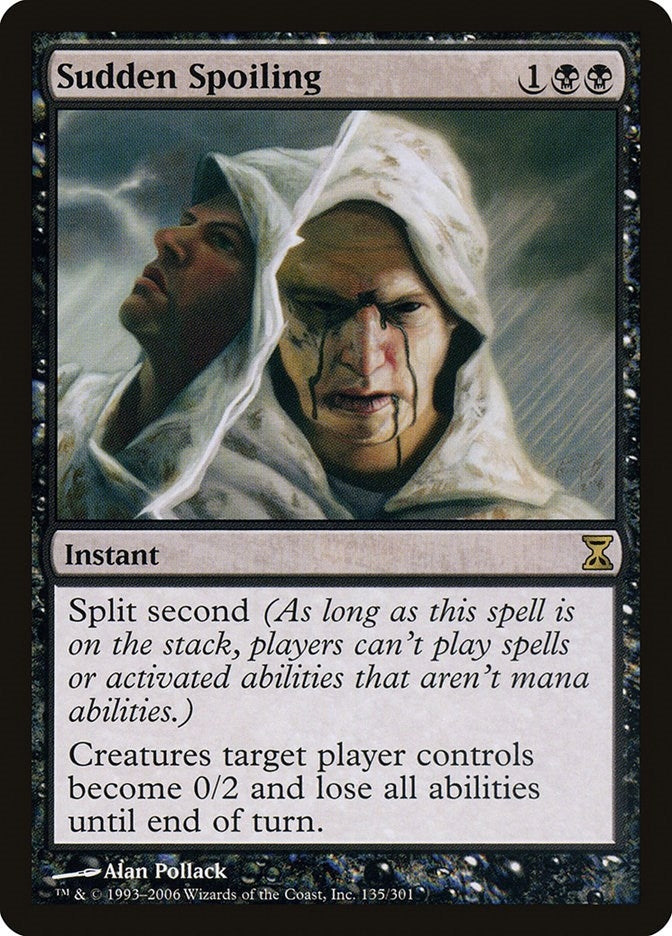 Image for Sudden Spoiling (135) (TSP) - Magic: The Gathering