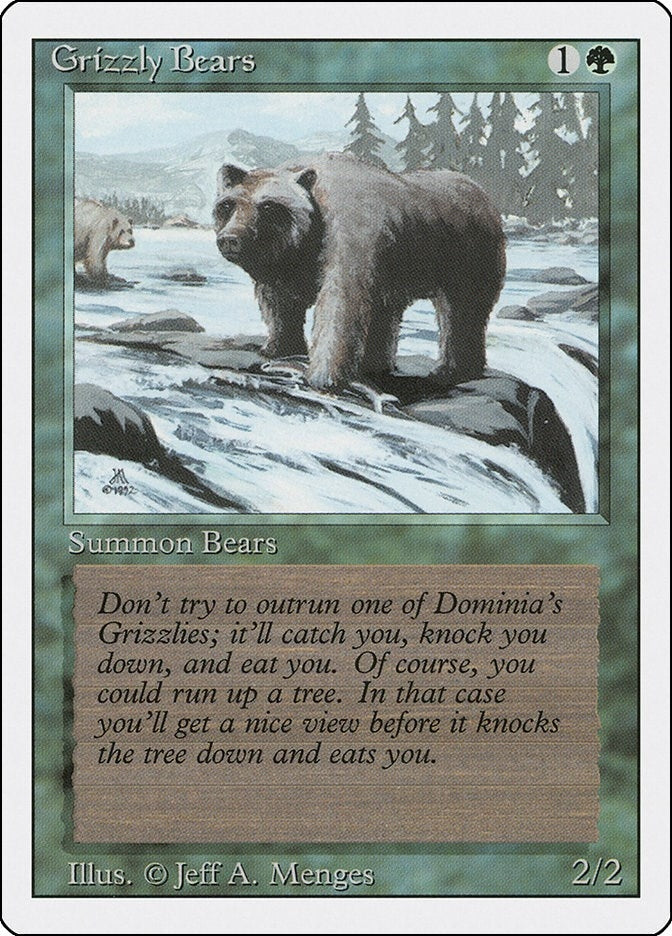 Image for Grizzly Bears (3ED) - Magic: The Gathering