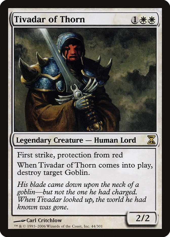 Image for Tivadar of Thorn (44) (TSP) - Magic: The Gathering