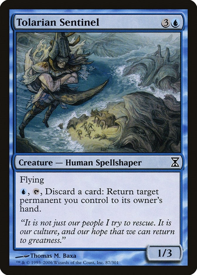 Image for Tolarian Sentinel (87) (TSP) - Magic: The Gathering