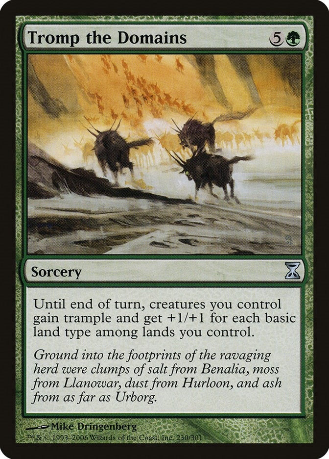 Image for Tromp the Domains (230) (TSP) - Magic: The Gathering
