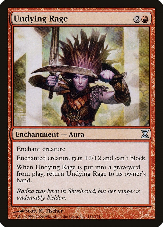 Image for Undying Rage (184) (TSP) - Magic: The Gathering