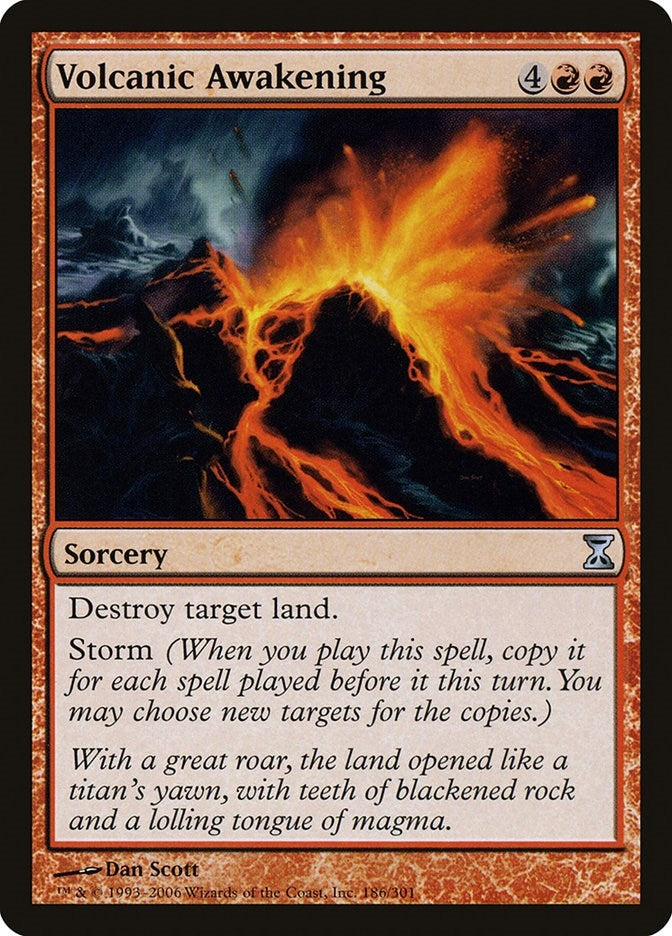Image for Volcanic Awakening (186) (TSP) - Magic: The Gathering
