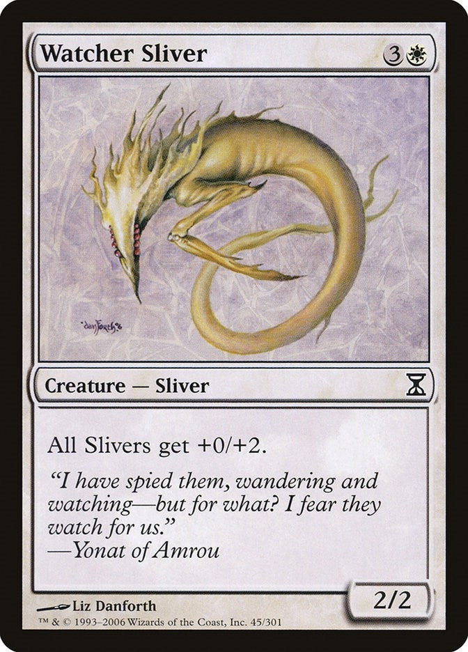 Image for Watcher Sliver (45) (TSP) - Magic: The Gathering