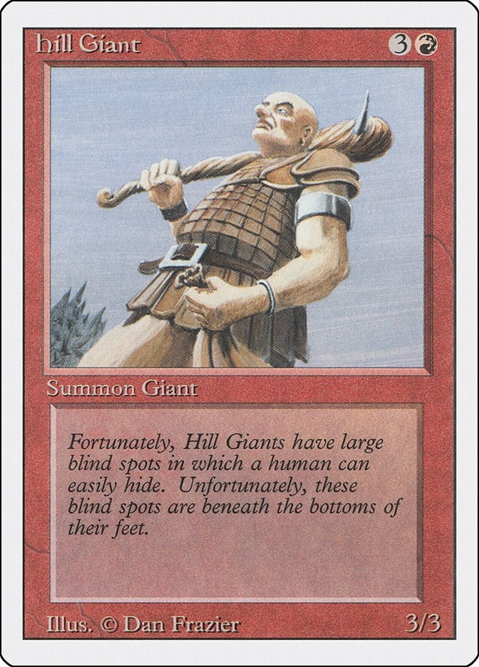 Image for Hill Giant (3ED) - Magic: The Gathering