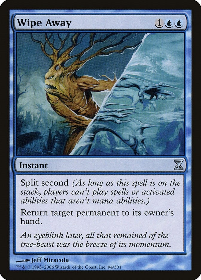 Image for Wipe Away (94) (TSP) - Magic: The Gathering