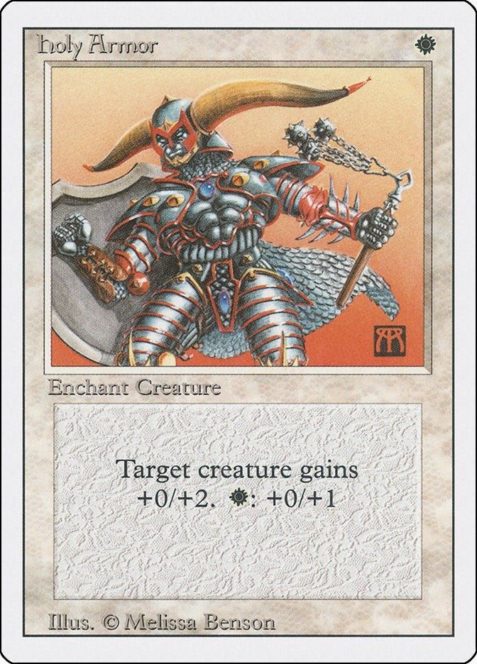 Image for Holy Armor (3ED) - Magic: The Gathering