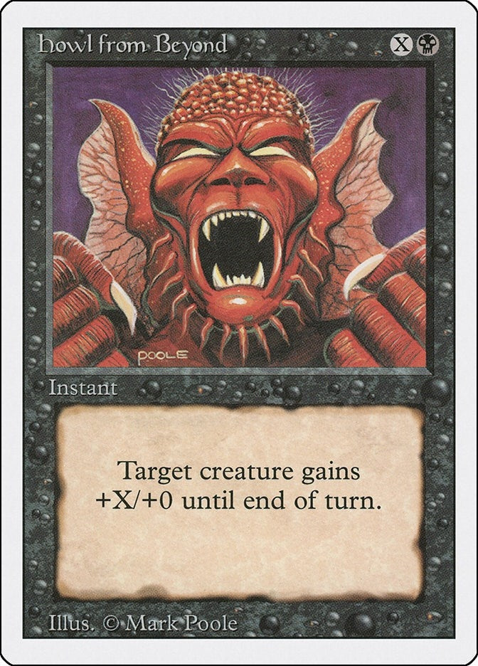 Image for Howl from Beyond (3ED) - Magic: The Gathering