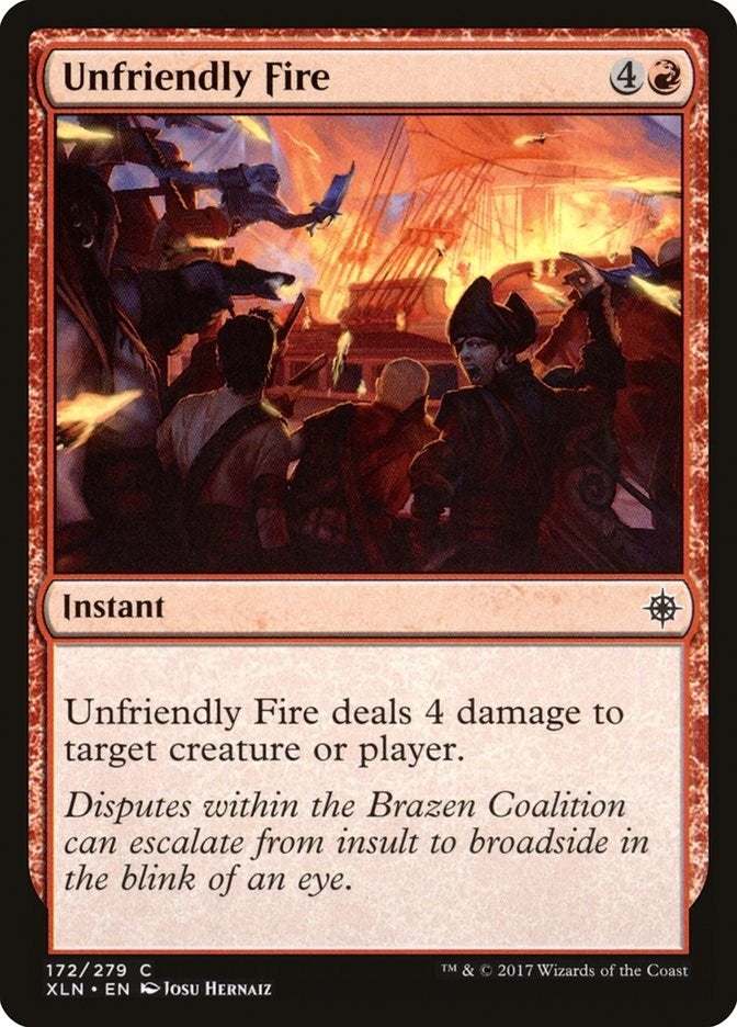 Unfriendly Fire (172) (XLN)