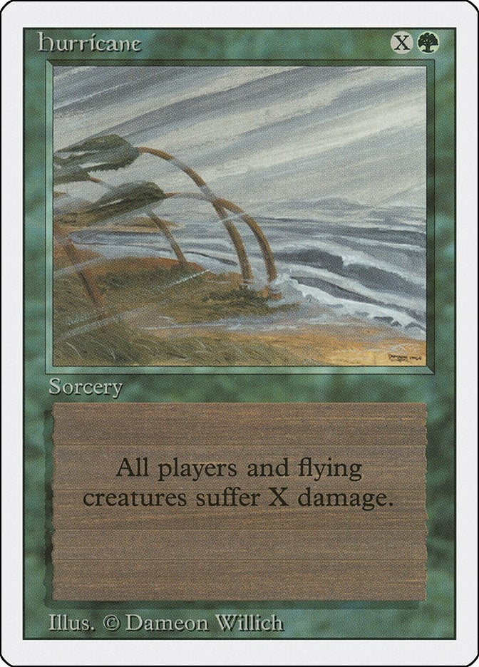 Image for Hurricane (3ED) - Magic: The Gathering