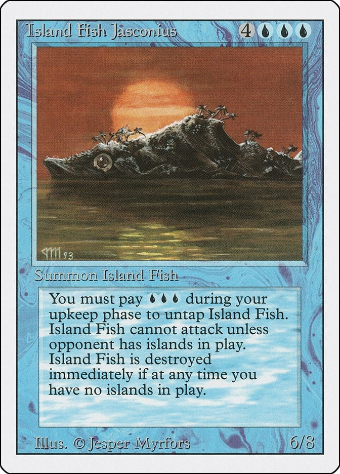 Image for Island Fish Jasconius (3ED) - Magic: The Gathering