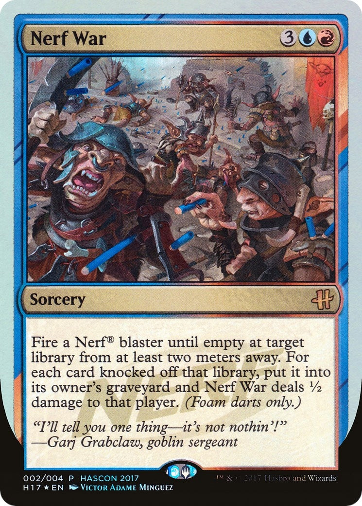 Image for Nerf War (2) (MEDIA) - Magic: The Gathering