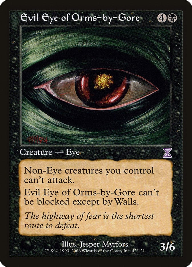 Image for Evil Eye of Orms-by-Gore (42) (TSB) - Magic: The Gathering
