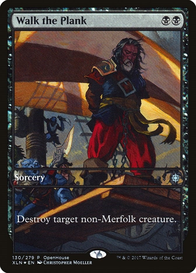 Image for Walk the Plank (130) (OHP) - Magic: The Gathering