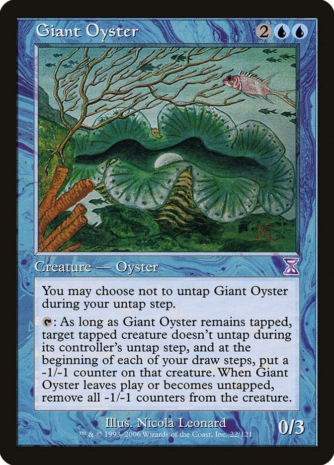 Image for Giant Oyster (22) (TSB) - Magic: The Gathering